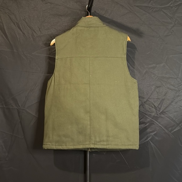 Heritage Workwear Products Men’s Olive Green weatherproof Vest, Small - Picture 2 of 3